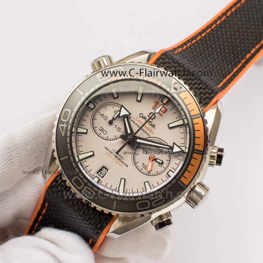 Omega Seamaster Chronograph 40mm Watch Replica White Face
